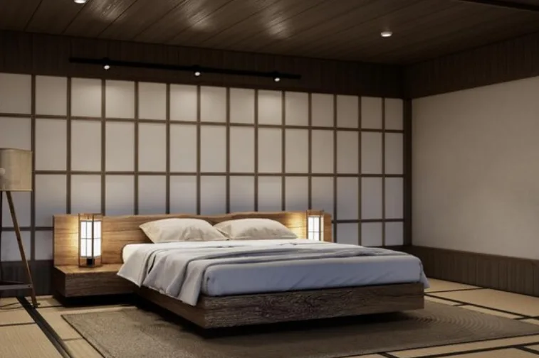 9. Desain Kamar Kost Ukuran 2x3 Bergaya Jepang